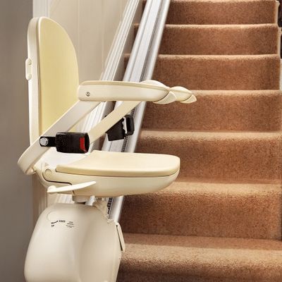 Brooks Slimline straight stairlift in Belfast